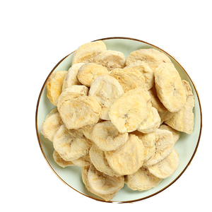 Aperitivos de plátano liofilizados al por mayor, patatas fritas dulces liofilizadas a granel, buen precio, sabor dulce conservado a la venta - Product Image 5