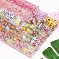 30*120Cm Fleurs florales personnalisées imprimées Faux tissu synthétique PVC cuir pour la fabrication de sacs à main sac portefeuille