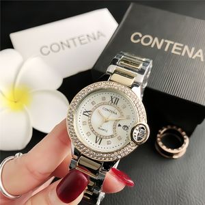 Reloj de Cadena para Mujer con Moissanita, Conjunto de Pulsera de Moda, Alta Calidad, Estilo Nuevo y Lujoso para Chicas - Product Image 4
