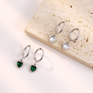 Light Luxury PVD Gold Plated <strong>Stainless</strong> <strong>Steel</strong> Zircon Drop Earring for Girlfriend Lady Everyday <strong>Jewelry</strong> - Product Image 5