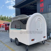ALLBETTER-Máquinas redondas para aperitivos, palomitas de maíz, algodón, caramelo, camión de comida, máquina para hacer hielo, nieve, barro, carro de comida, parrilla móvil comercial, remolque de comida