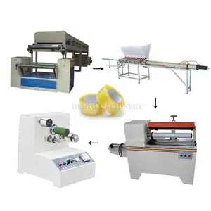 Electric Bopp Adhesive Tape Coating And Printing Machine / Adhesive Tape Slitting Machine / Adhesive Tape Cutting Machine
