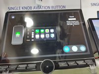 Bouton unique 13.1 "voiture Android 13 Radio écran avec ventilateur T133 universel voiture lecteur vidéo stéréo Headunit Carplay Android Auto
