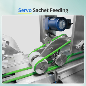 Đa chức năng định lượng Kẹo gummy máy đóng gói tự động doypack đứng lên dây kéo máy đóng gói túi - Product Image 4