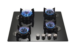 Mô hình mới 1-4 Burner gấp gas HOB điện thiết bị nhà bếp được xây dựng trong cảm ứng điều khiển bếp hẹn giờ estufa de gas gas cooktops - Product Image 4