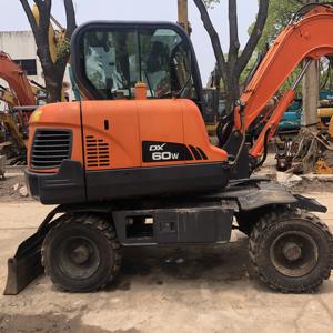 Doosan-excavadora de ruedas DX60/150/200/150/210, venta en SHANGHAI, precio bajo - Product Image 1