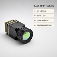Module de caméra thermique CVBS 640x512 pour drone FPV, gimbal, robot et inspection industrielle