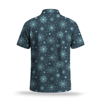 Polo personnalisé pour homme avec motif imprimé, manches courtes, décontracté, pour le golf, léger, respirant, haut d'été