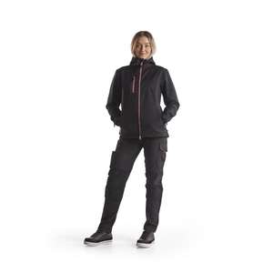 Blaklader กางเกง719513309956D25สำหรับผู้หญิงกางเกงผ้ายืดสีดำ/ สีแดงกางเกงยีนส์กางเกงทำงาน7330509647400 - Product Image 3