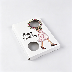 Wholesale Custom Design Printed Muffin <b>Box</b> <b>Set</b> Biodegradable Professional Bakery Packaging With Large Clear Window Cupcake <b>Box</b> - Product Image 2