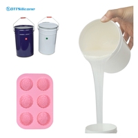 Silicone de qualité alimentaire de qualité supérieure pour la fabrication de moules, silicone liquide RTV-2
