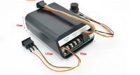 Pengontrol Kecepatan Motor PWM Tampilan Tachometer Digital Pengontrol Motor DC 2-Kabel Sakelar Maju/Mundur Dua Arah 60A 55V