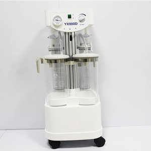 Aspiratore di emergenza <span class=keywords><strong>usato</strong></span> medico vasetto 4000ml 2000ml portatile 80L/min aspiratore elettrico con doppio flacone - Product Image 5