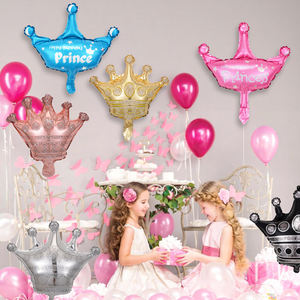 بالونات من رقائق الألومنيوم المعدنية على شكل تاج لتزيين أعياد الميلاد وحفلات التخرج بأحجام كبيرة/متوسطة/صغيرة - Product Image 3