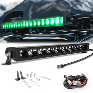 แท่งไฟ LED 30 40 50นิ้ว4x4ไฟ LED สีเขียวโค้งสำหรับรถบรรทุก - Product Image 1