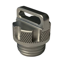 Pièces de jet ski usinées sur mesure par CNC, mini-bouchon de remplissage d'huile moteur en aluminium usiné sur mesure pour YAMAHA 1.8L