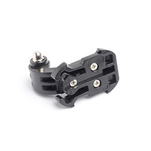 Soporte Tipo J para Cámara de Acción GoPro/DJI, Base de Casco de Conexión Rápida con Conector de Hebilla para Correa de Pecho, Hecho de Plástico y Metal Duraderos - Product Image 1