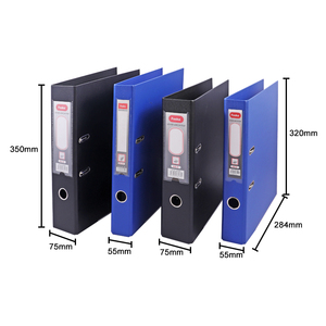 Foska Chất Kết Dính Văn Phòng 2-Ring 2-Inch 3-Inch Cao Cấp Kết Cấu A4 <span class=keywords><strong>FC</strong></span> Kích Thước 75Mm Vòm Tập Tin Đòn Bẩy Cho Kinh Doanh Metting Chất Kết Dính - Product Image 2