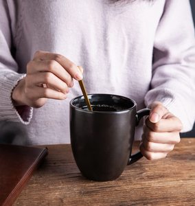 Eka nhà máy tùy chỉnh cá nhân gốm cốc cà phê Bộ tách trà bán buôn gốm 16oz cốc - Product Image 4