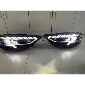 A8 S8 <span class=keywords><strong>D5</strong></span> <span class=keywords><strong>D5</strong></span>.5 Faro de matriz LED de gama alta Conjunto de faros LED de matriz de estilo S8 (compatible con 2019-2025 A8/S8, actualización de baja a alta) - Product Image 2