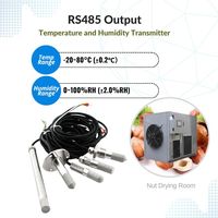 HENGKO HT801P Incubateur de chambre OEM Agriculture Modbus RTU RS485 Capteur de température et d'humidité Transmetteur de sonde