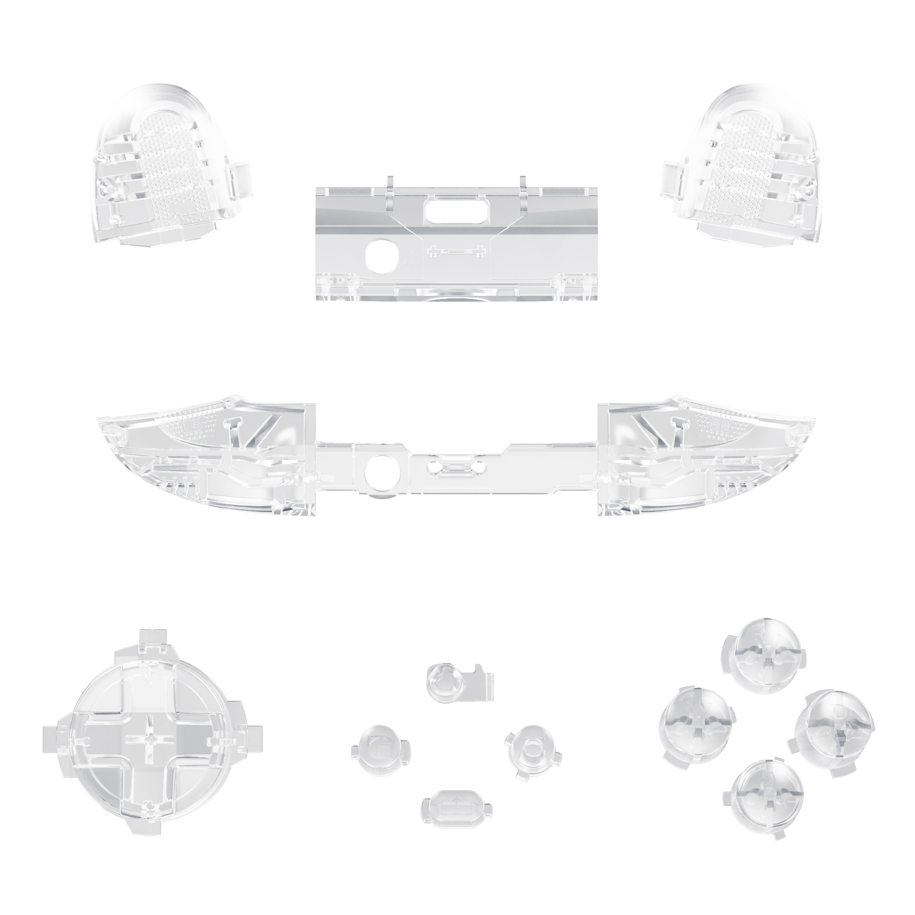 Boutons transparents, jeu complet JX3301WS