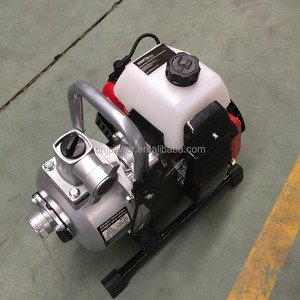 Bomba de agua a gasolina de 3 pulgadas con cuerpo de aluminio autocebante para riego agrícola y uso en estanques de peces - Product Image 1