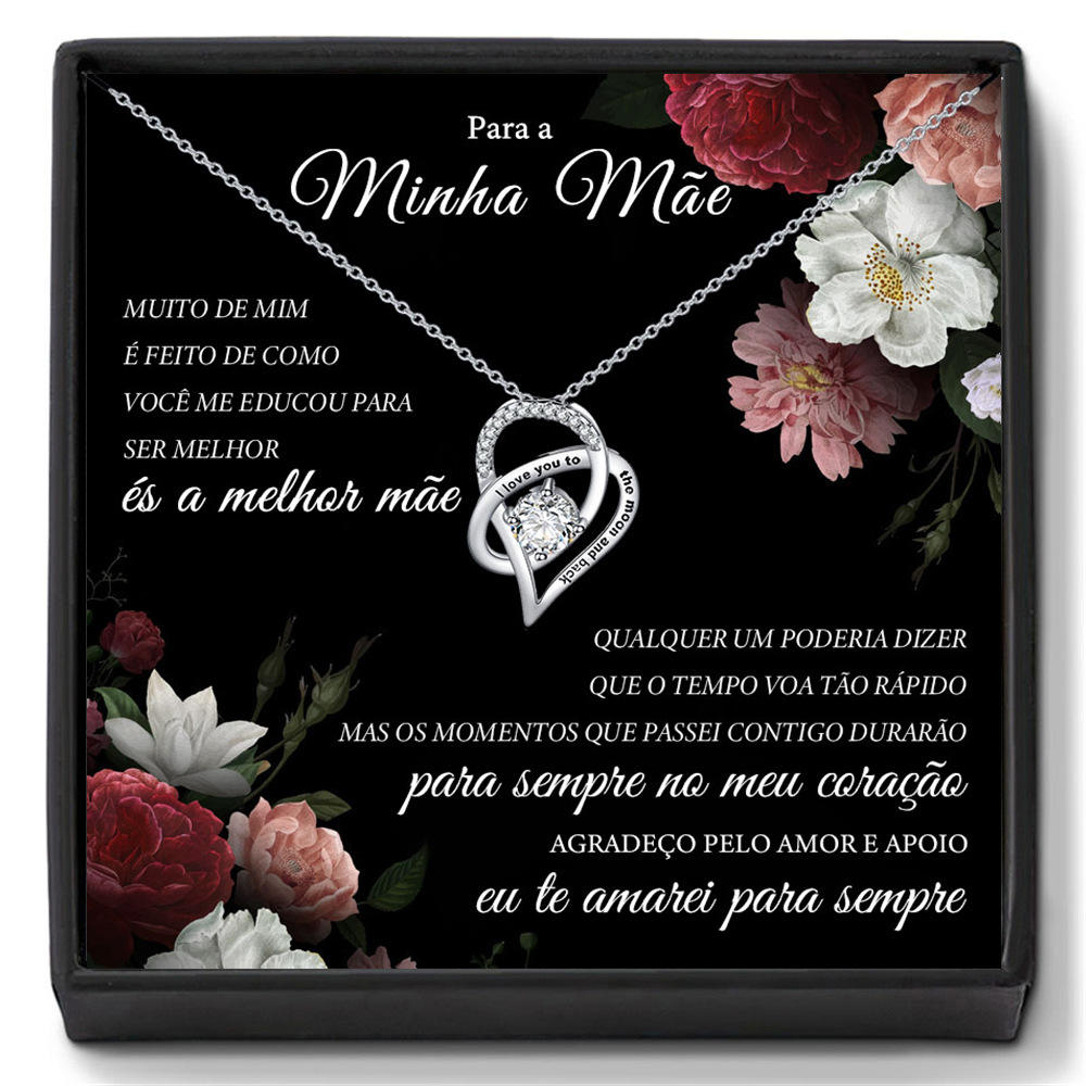 Necklace + Gift Box (Portuguese Card)