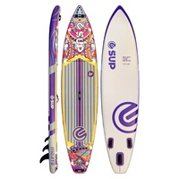 E SUP Planche à pagaie gonflable debout pour adulte en vente de gros personnalisable style hawaïen 11 pieds 6 pouces par esup