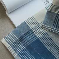 Innermor Personnalisé Plaid Semi Ombre Fenêtre Tissu Rideaux Décor À La Maison pour Salon et Chambre