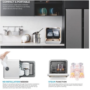 Mini <span class=keywords><strong>lave</strong></span>-<span class=keywords><strong>vaisselle</strong></span> de bureau, nouveau Design, pas d'étiquettes liquides, <span class=keywords><strong>lave</strong></span>-<span class=keywords><strong>vaisselle</strong></span> de Table intelligents avec Bady Care - Product Image 6