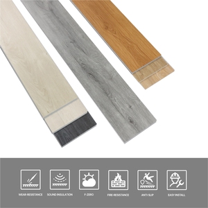 Revêtement de sol en vinyle SPC à clic, imperméable, antidérapant, résistant à l'usure, surface en <span class=keywords><strong>parquet</strong></span>, utilisation en milieu hospitalier, scolaire, hôtelier, intérieur - Product Image 4