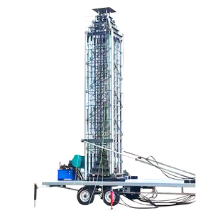 Torre de Telecomunicaciones Móvil de 15-30m con Mástil Telescópico, Galvanizada en Caliente, con Bomba Neumática de Elevación - Product Image 6