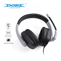Casque de jeu pour PS5 PS4, écouteurs filaires avec micro, écouteurs stéréo pour ordinateur portable, téléphone, casque de jeu pour Sony Playstation 5