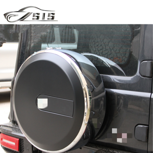 Alta calidad Jimny G63 PP Material Body Kit Hood Bumper Fender Grille Light <span class=keywords><strong>Fit</strong></span> para <span class=keywords><strong>Jim</strong></span> G Class G63 Car Body Back Tire Cover - Product Image 4