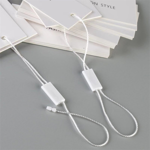 Tùy Chỉnh Thiết Kế Thời Trang Logo Thương Hiệu Tên Chất Lượng Cao Quần Áo Thẻ Nhãn Tùy Chỉnh Giấy Treo Thẻ Với Chuỗi Sợi Dây Thừng Cho Quần Áo - Product Image 5