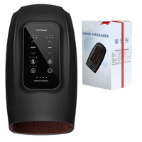 Masseur musculaire intelligent chauffant Sunmaxx avec contrôle de la minuterie, technique d'acupression, masseur de main portable