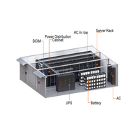 Conteneur de centre de données modulaire OEM ODM pour l'agriculture avec climatiseur de salle serveur 480V 60Hz certifié CE ISO