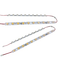 Barre lumineuse LED DC24V 10 LEDs 3535 Bandes LED avec lentille pour boîte d'éclairage publicitaire