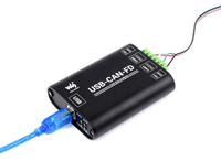 Adaptor USB dapat FD Dual Channel, komponen diagnostik otomotif isolasi 3000V tingkat Baud 5Mbps
