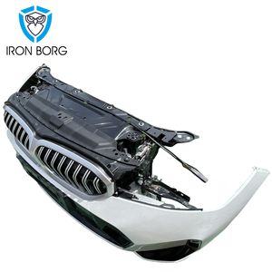 Kit de Parachoques Delantero Original para BMW <span class=keywords><strong>Serie</strong></span> <span class=keywords><strong>3</strong></span> 2022 <span class=keywords><strong>2023</strong></span>, Rejilla, Radiadores, Ventilador de Refrigeración, Kit de Carrocería G20 G21 FaceLift - Product Image 5