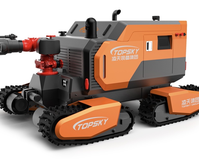 High-quality RXR-M150GD All Terrain Four Tracks Firefighting Hydraulic Hydraulic Robot