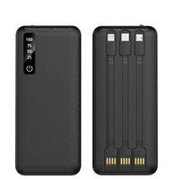 Banque d'alimentation sans fil magnétique pliable MKTEL KJ790 améliorée 20000mAh 15W à charge rapide avec ports Type-C, chargeur portable pour iPhone