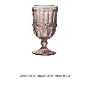 Verre à vin Solange Rosa 35 cl H 14,5 cm Ø 8 cm Tognana - Product Image 3