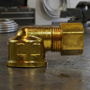 Raccord coudé fileté en laiton forgé à 90 degrés, mâle, NPT BSPT, pour tuyauterie, connecteur hydraulique et pneumatique ODM - Product Image 6