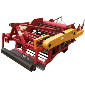 Efisiensi Tinggi Akar Tanaman Harvester/Kentang Penggali untuk Dijual Semua Tanaman Otomatis Akar Sayuran Traktor Ditarik Cepat Pertanian