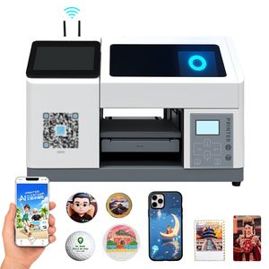 <span class=keywords><strong>Impresora</strong></span> UV Plana A5 con Conexión WiFi Inalámbrica y Pantalla Táctil para Impresión de Carcasas de Teléfono Personalizadas - Product Image 1