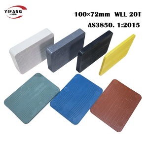<span class=keywords><strong>Cale</strong></span> en <span class=keywords><strong>plastique</strong></span> sur mesure 100x72mm Mise à niveau pour panneaux préfabriqués Murs inclinables Emballeurs de construction Emballeurs de panneaux structurels pour toit - Product Image 3