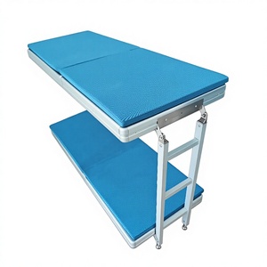 Nouveau <span class=keywords><strong>Lit</strong></span> <span class=keywords><strong>Superposé</strong></span> Pliant Robuste pour <span class=keywords><strong>Camion</strong></span> de Pompiers, Accessoires, Cadre en Alliage d'Aluminium, Planche de <span class=keywords><strong>Lit</strong></span> Épaissie, Haute Capacité de Charge, <span class=keywords><strong>Lit</strong></span> de Camping - Product Image 5