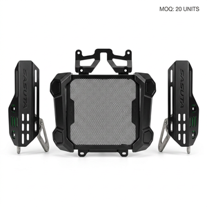 Kit de protection de <span class=keywords><strong>radiateur</strong></span> et de fourche avant en acier inoxydable pour Kawasaki Versys 1000 650 KLE650 2012-2023 - Pièces de modification - Product Image 1